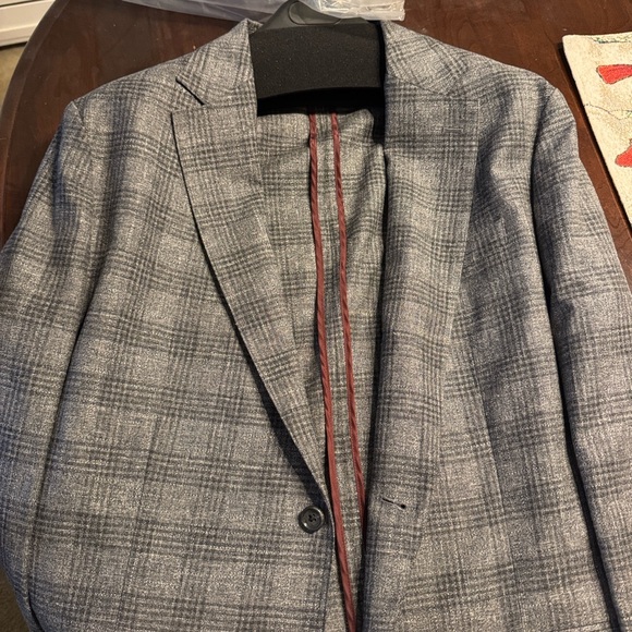 Bonobos Other - Bonobos Charcoal Checkered Men's Blazer